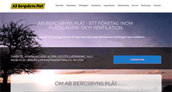 Desktop Screenshot of bergsbynsplat.se